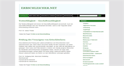 Desktop Screenshot of erbschleicher.net